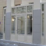 Тамбурная алюминиевая дверь GFTD842